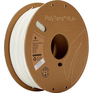 Polymaker PM70946 Regular Filament PLA+ Gering kunststofgehalte, Hoge stijfheid 1.75 mm 1000 g Wit PolyTerra™ 1 stuk(s)