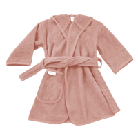 Badjas met naam - Vintage Pink - 1 - 2 jaar