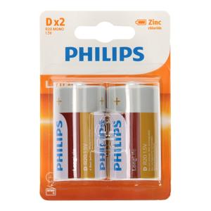 Philips batterij monocell lr20