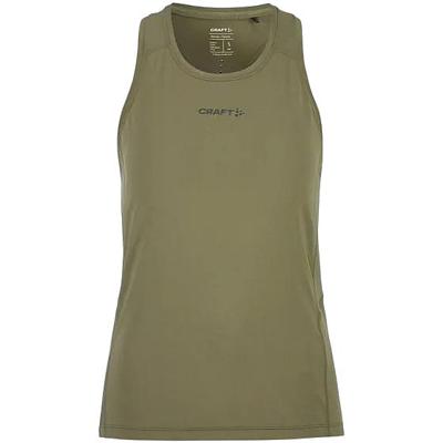Craft ADV Essence 2 hardloop singlet donkergroen dames