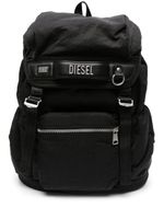 Diesel grand sac à dos Logos à logo imprimé - Noir - thumbnail