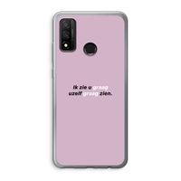 uzelf graag zien: Huawei P Smart (2020) Transparant Hoesje