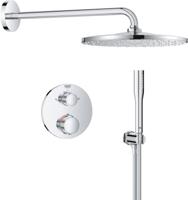 Grohe Precision 310 Mono inbouw regendoucheset met 2 straalsoorten rond Ø31cm chroom