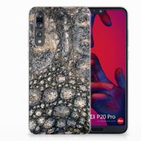 Huawei P20 Pro | TPU Hoesje | Krokodillenprint