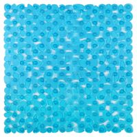 Veiligheidsmat Differnz Lapis PVC 54x54 cm Transparant Blauw Differnz - thumbnail