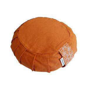Meditation cushion zafu - Orange