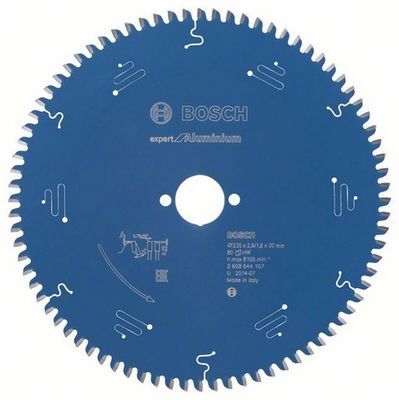 Bosch Accessoires Cirkelzaagblad Expert for Aluminium 235X30X2.6/1.8X80T - 2608644107