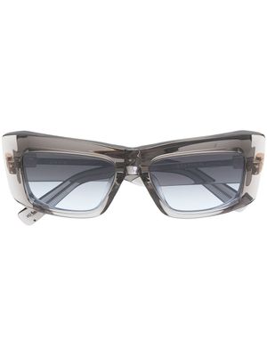 Balmain Eyewear lunettes de soleil B-ll à monture oversize - Gris