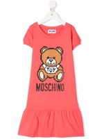 Moschino Kids robe à motif Teddy Bear - Rose