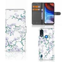 Motorola Moto E7i Power | E7 Power Uniek Hoesje Blossom White