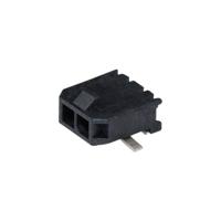 Molex 436500214 Male header, inbouw (standaard) Totaal aantal polen: 2 Rastermaat: 3.00 mm Inhoud: 1 stuk(s) Tape on Full reel