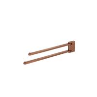 Crosswater MPRO Handdoekstang - 44.6cm - draaibaar - geborsteld brons PRO047BZ Crosswater MPRO Handdoekstang - 44.6cm - draaibaar - geborsteld brons PRO047BZ