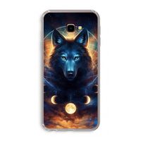Wolf Dreamcatcher: Samsung Galaxy J4 Plus Transparant Hoesje