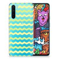 OnePlus Nord TPU bumper Waves Yellow - thumbnail