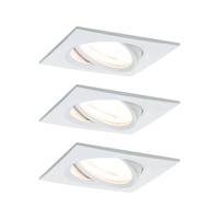 Paulmann 93436 Inbouwlamp Set van 3 stuks 19.5 W Wit (mat) - thumbnail