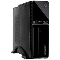 Inter-Tech IT-607 Desktop PC-behuizing Zwart - thumbnail