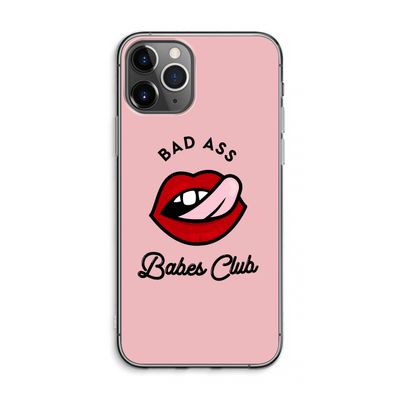 Badass Babes Club: iPhone 11 Pro Max Transparant Hoesje