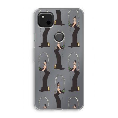 Pop Some Kim: Google Pixel 4a Transparant Hoesje