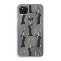 Pop Some Kim: Google Pixel 4a Transparant Hoesje