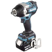 Makita DTW701RTJ Accu-slagmoersleutel 700 Nm 18 V Aantal meegeleverde accus: 2 5 Ah Incl. 2 accus, Incl. lader, Incl. koffer - thumbnail