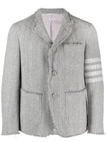 Thom Browne blazer à 4 bandes signature - Gris - thumbnail