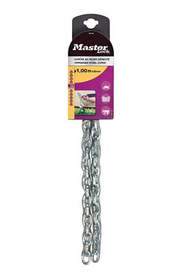 Masterlock Ketting, staal met vinyl, 6mm, 1m - 8011EURD 8011EURD