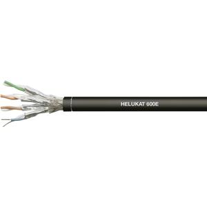 Helukabel 802167-1000 Ethernetlkabel CAT 7e S/FTP 4 x 2 x 0.258 mm² Zwart 1000 m