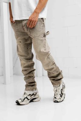 Project x Paris Carpenter Jeans Heren Lichtgrijs - Maat S - Kleur: Lichtgrijs | Soccerfanshop