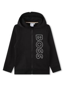 BOSS Kidswear survêtement en coton à logo imprimé - Noir