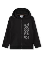 BOSS Kidswear survêtement en coton à logo imprimé - Noir