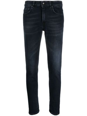 DONDUP jean court à taille haute - Bleu