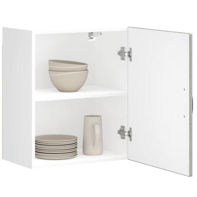 Keukenwandkast Lucca bewerkt hout grijs sonoma eikenkleur