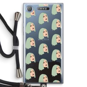 King Kylie: Sony Xperia XZ1 Transparant Hoesje met koord