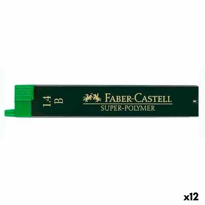 Loodvervanging voor potloden Faber-Castell Super Polymer 1,4 mm (12 Stuks)