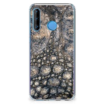Huawei P30 Lite Case Anti-shock Krokodillenprint Huawei P30 Lite Case Anti-shock Krokodillenprint
