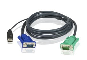 Aten 1.8M USB KVM Kabel met 3 in 1 SPHD