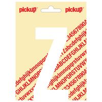 Plakletter Nobel 120mm wit Z
