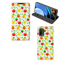 Xiaomi Poco M3 | Redmi 9T Flip Style Cover Fruits - thumbnail