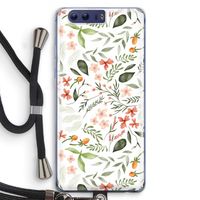 Sweet little flowers: Honor 9 Transparant Hoesje met koord