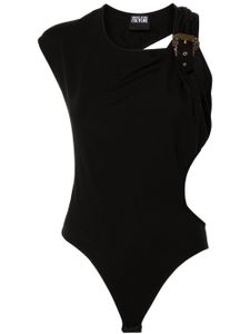 Versace Jeans Couture body à boucle gravée - Noir