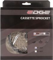 Edge Cassette 10 speed CS-M6010 11-42T zilver/zwart