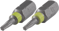 Wolfcraft bit-set | torx® | t8/9 | 2-delig | 1 set - 2495000