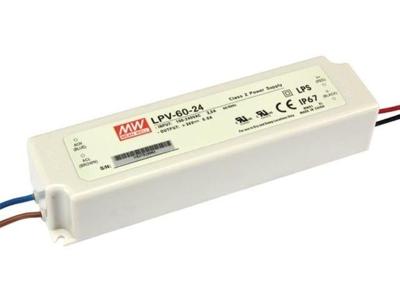 Meanwell LED driver 24V 60W IP67 PRO - 4379261