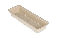 Frikandelbakje A16B (breed) suikerriet BIO