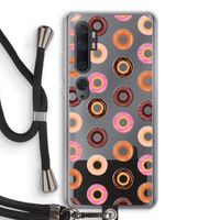 Donuts: Xiaomi Mi Note 10 Pro Transparant Hoesje met koord Donuts: Xiaomi Mi Note 10 Pro Transparant Hoesje met koord