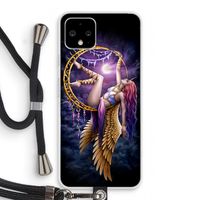 Aerial Angel: Pixel 4 Transparant Hoesje met koord