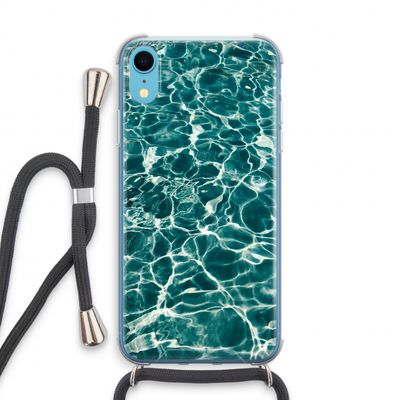 Weerkaatsing water: iPhone XR Transparant Hoesje met koord