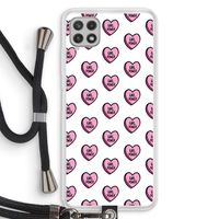 GIRL POWER: Samsung Galaxy A22 4G Transparant Hoesje met koord