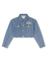 SONIA RYKIEL ENFANT veste courte en jean - Bleu