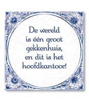 Paperdreams tegel - gekkenhuis